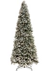 Luxusný, snežený,  umelý vianočný stromček XL – 450cm