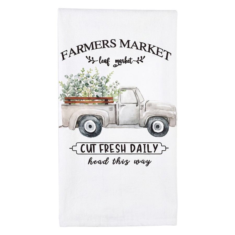 Biely uterák pre hostí Farmer Market | Clayre & Eef