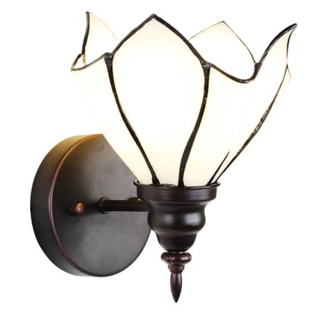 Nástenná lampa Tiffany FLOWER