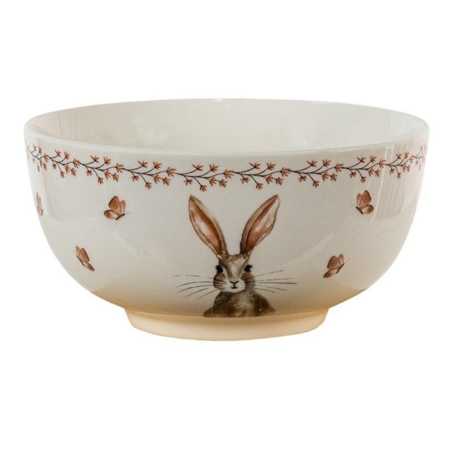 Porcelánová miska RUSTIC EASTER BUNNY set 4 kusy