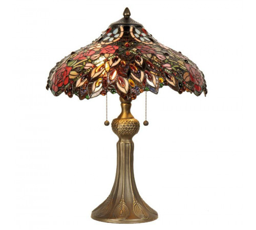 Stolná lampa Tiffany ROSE