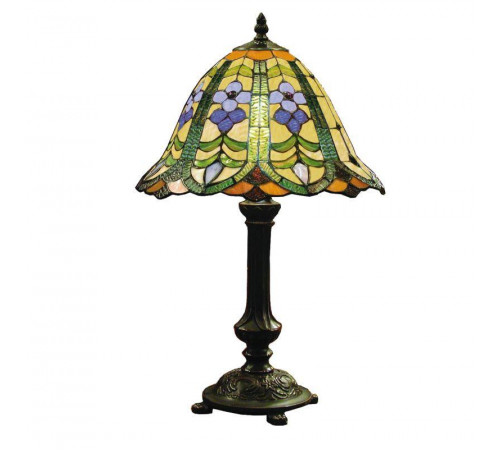 Stolná lampa Tiffany  Blue-green