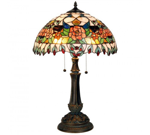 Stolná lampa Tiffany  ROSE